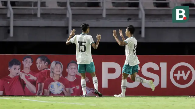 Foto: Pemain Lapis Kedua Timnas Indonesia U-20 Obrak-abrik Hong Kong di Laga Kedua Kualifikasi Piala Asia U-20 2023