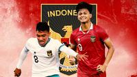 Timnas Indonesia - Arkhan Fikri dan Hokky Caraka (Bola.com/Adreanus Titus)