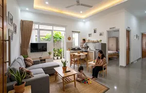 9 Desain Rumah 3 Kamar dengan Ruang Keluarga Menyatu, Bikin Hunian Terasa Lega