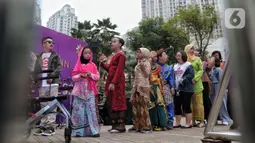 Yayasan Agung Podomoro Land menggelar Disability Awareness 7 dengan tema Pentas Gempita Fashion Disabilitas. (Liputan6.com/Angga Yuniar)