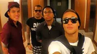 4 Pemain Brasil Ini Bergaya Seperti Boy Band