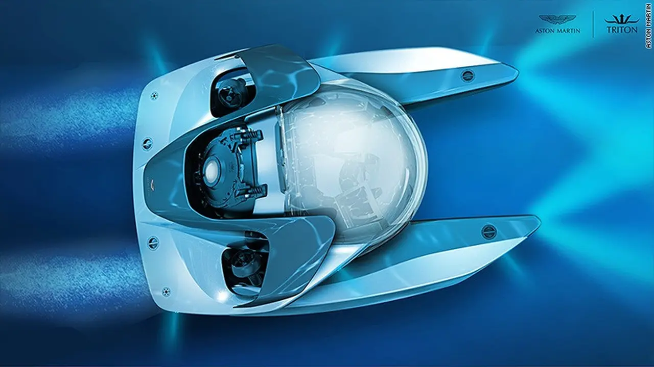 Kapal selam mewah Aston Martin (CNNmoney)