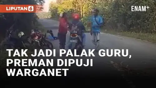 VIDEO: Viral Preman di Papua Dipuji Warganet Usai Tak Jadi Palak Guru