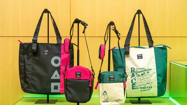 Crossbody bag dan Tote Bag Squid Game Bersama American Tourister. Dok. American Tourister