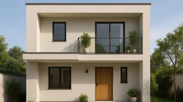 7 Model Rumah Sederhana tapi Indah 2 Lantai Tampak Depan, Desain Modern Minimalis yang Bikin Betah