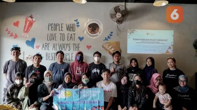 Komunitas Literasi Remaja Tambun Selatan (Liputan6.com)