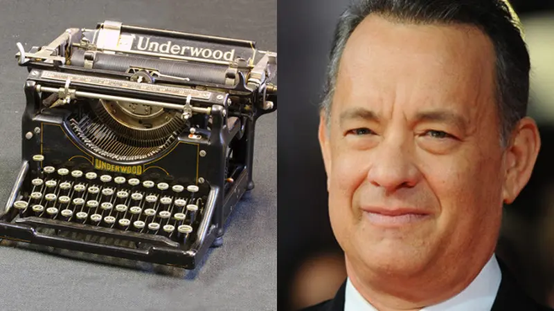 Koleksi Unik Aktor Tom Hanks: Mesin Tik Tua