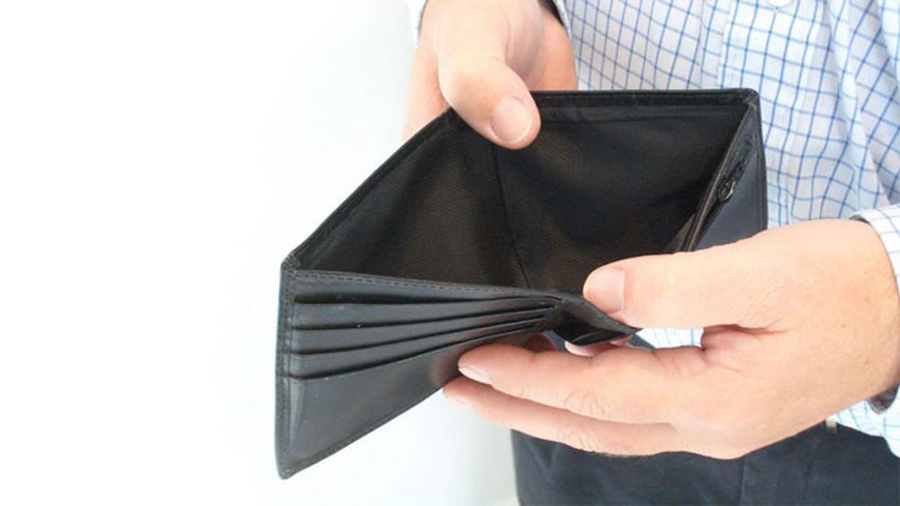 Ilustrasi gaji pas-pasan