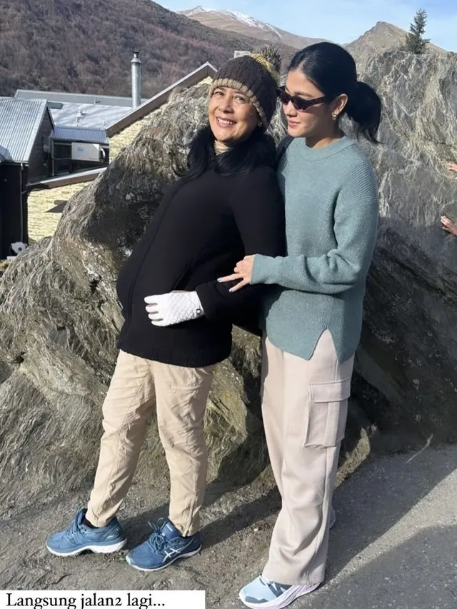 Potret Kedekatan Naysila Mirdad dengan Lydia Kandou