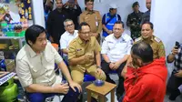 Momen Menteri PKP dan Mendagri Ajak Ngopi Bareng Penghuni Rusun Cipta Griya Kedaung