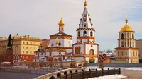 Salah satu pemandangan Kota Irkutsk. (sumber: visitrussia.co.uk)