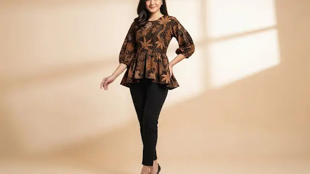 Batik Balon Peplum