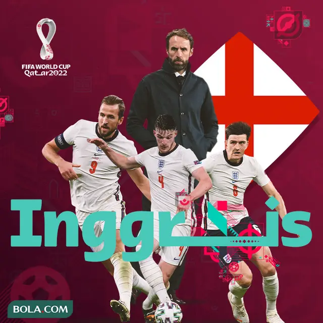 Piala Dunia - Ilustrasi Timnas Inggris