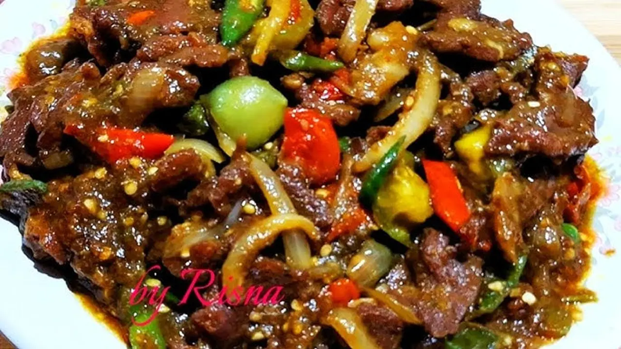 Oseng Daging Sapi Kecap Pedas Manis