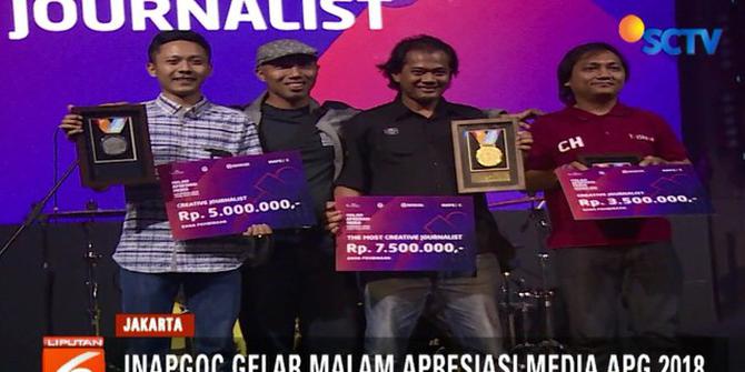 SCTV Raih 2 Penghargaan di Malam Apresiasi Media untuk Liputan Asian Para Games