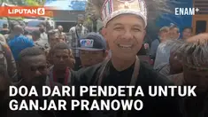 Naik Perahu, Ganjar Pranowo Kunjungi Pulau Mansinam