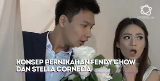 Seperti ini konsep pernikahan Fendy Chow dan Stella Cornelia