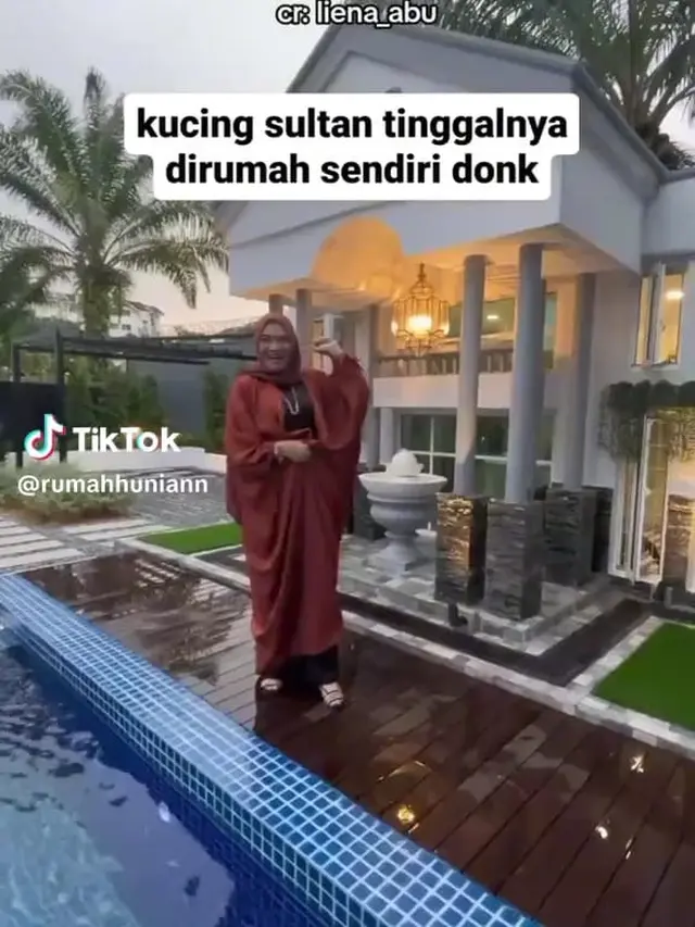 Rumah Kucing Bak Istana Sultan