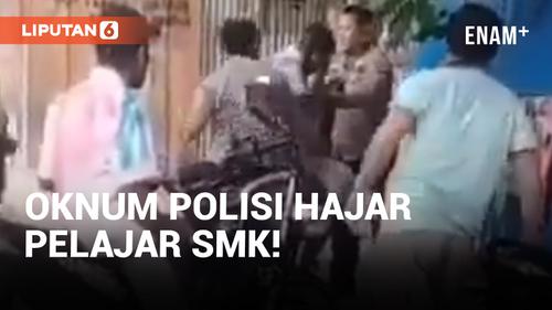 VIDEO: Pelajar SMK di Sentani Papua Dianiaya Oknum Polisi