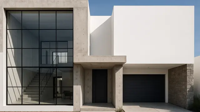 Model Rumah Minimalis Putih Biar Tampak Bersih dan Mewah (Foto: Reve Art AI)