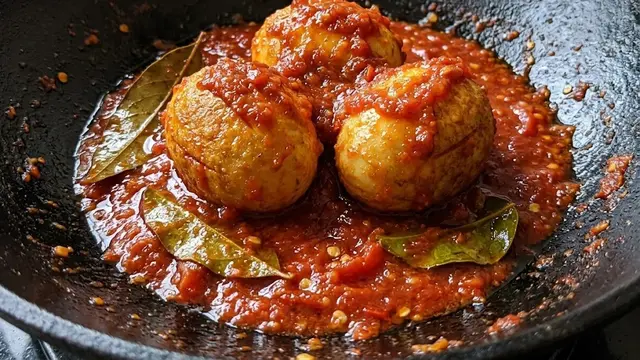 Resep telur balado 3 telur