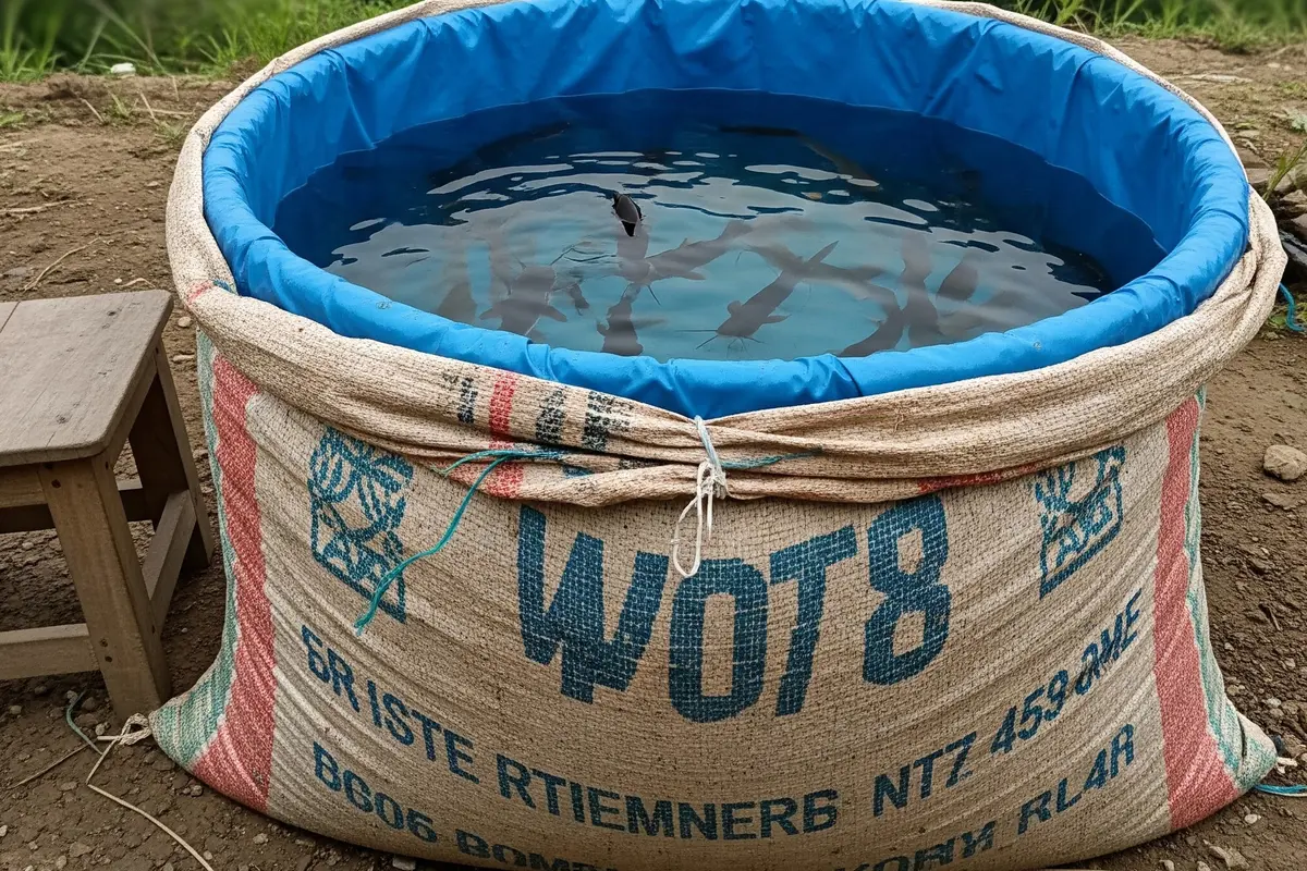Ide Ternak Lele dari Barang Bekas di Rumah (Image by Gemini AI)