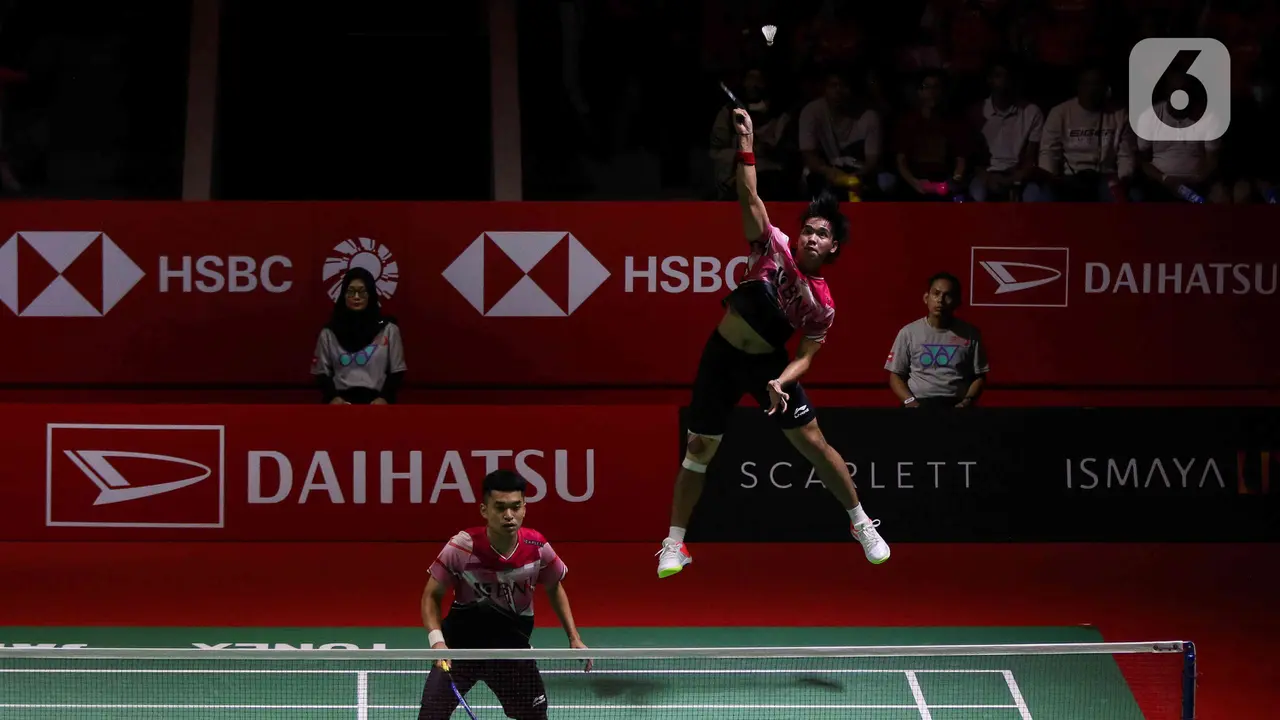 Pencundangi Pebulutangkis China, The Babies Kampiun Ganda Putra Indonesia Masters 2023