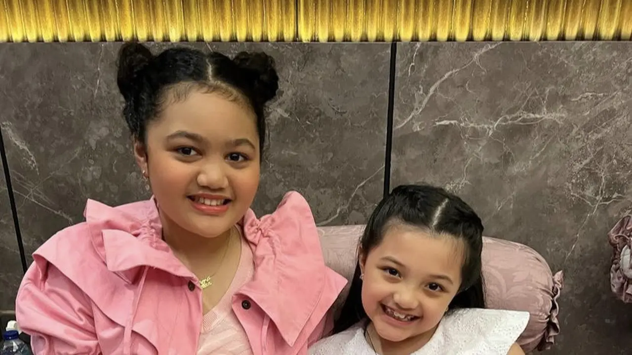 Tampak Menggemaskan, Tampilan Amora dan Arsy yang Baru Saja Menjadi Tante dari Anak Aurel Hermansyah/dok. @ashanty_ash