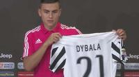 Paulo Dybala memilih nomor 21 di Juventus.