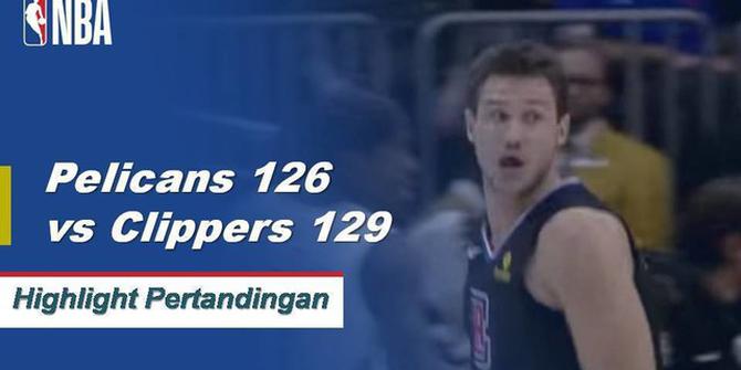 Cuplikan Pertandingan NBA : Clippers 129 vs Pelicans 126