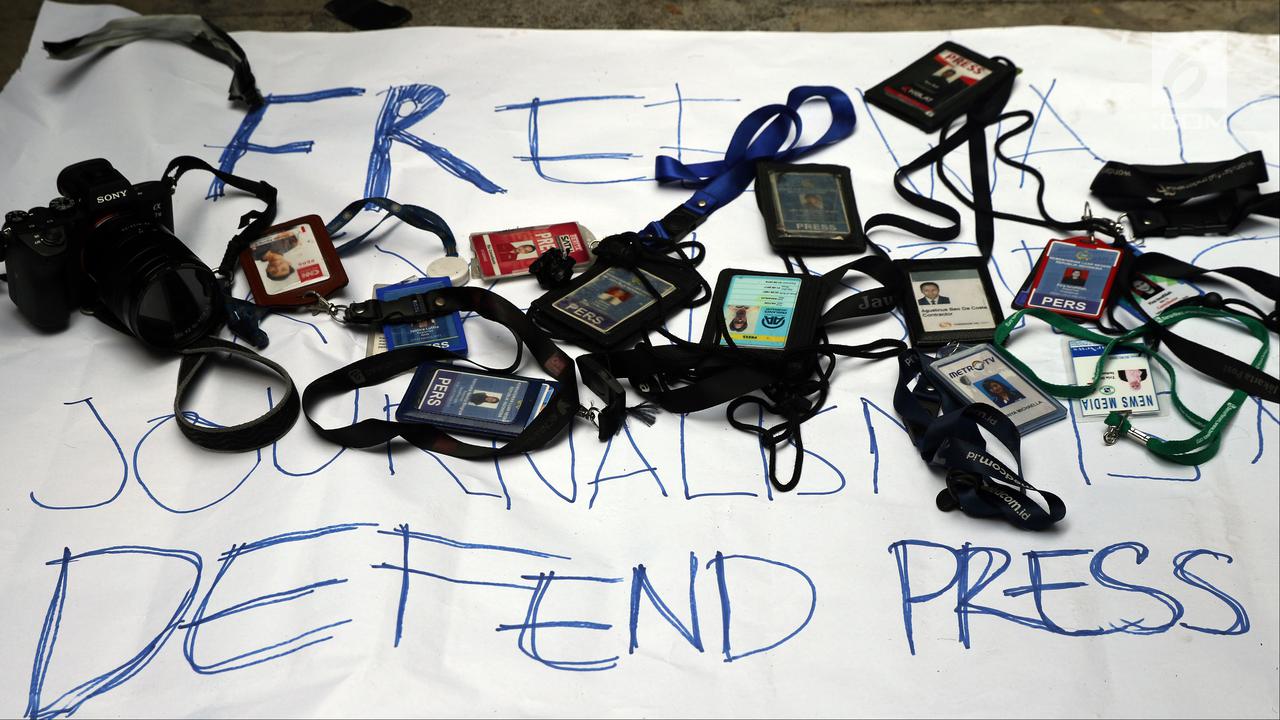 Dua Jurnalis Dipenjara, Kedubes Myanmar Didemo Pewarta