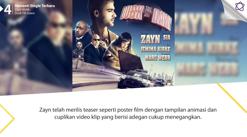 Menanti Single Terbaru Zayn Malik, Dusk Till Dawn. (Foto: Instagram/zayn, Desain: Nurman Abdul Hakim/Bintang.com)