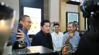 Menteri BUMN, Erick Thohir bersama Direktur Utama BRI, Sunarso. (Foto: Istimewa)