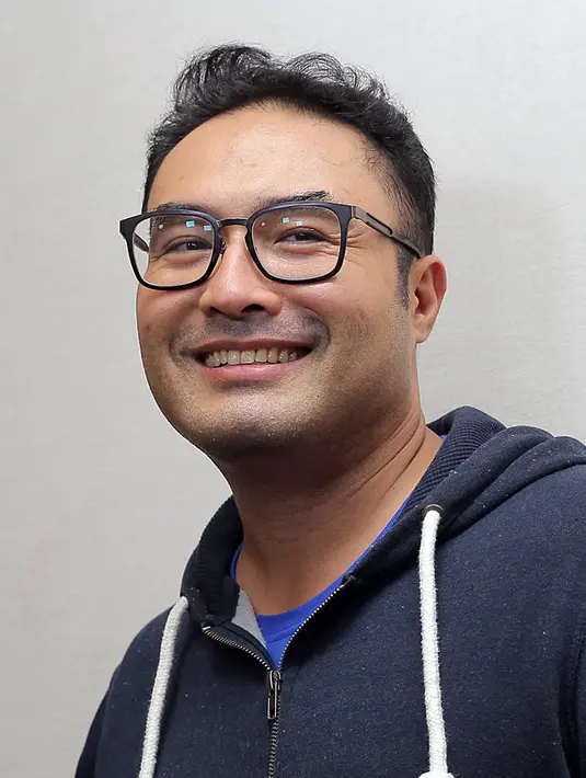 Aktor 42 tahun itu berharap film yang baru dibintangi bisa mengalahkan film Tora Sudiro, Warkop DKI Reborn: Jangkrik Boss! (Deki Prayoga/Bintang.com)