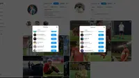 Striker Manchester United Alejandro Garnacho dan juga ikut bela timnas Argentina ini kedapatan follow IG Asnawi Mangkualam. (Doc: Instagram |&nbsp;Garnacho |&nbsp;Asnawi).