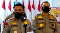 Kapolda Sumut, Irjen Pol RZ Panca Putra Simanjuntak saat memberi keterangan di Mapolda Sumut