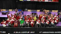 Tim Tenis Meja Indonesia mewaspadai Thailand dan menargetkan 12 medali emas pada ASEAN Para Games 2017.(APG)