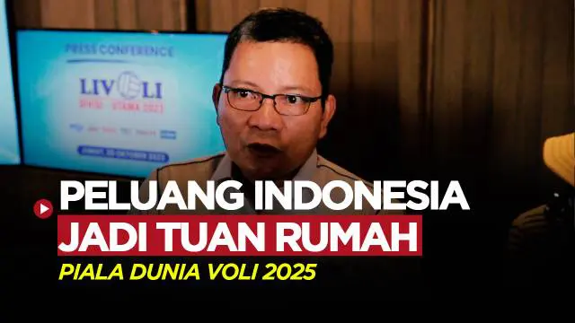 VIDEO: Indonesia Jadi Calon Tuan Rumah Piala Dunia Voli Putra 2025