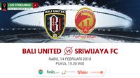 Bali United Vs Sriwijaya FC_2 (Bola.com/Adreanus Titus)