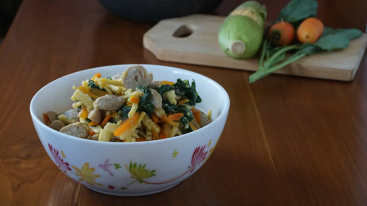 Resep Tumis Bakso Kemangi