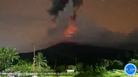 Gunung Lewotobi Laki-Laki di Flores Timur NTT mengalami beberapa kali erupsi besar sepanjang Jumat dini hari (25/4/2025) hingga pagi hari. (Liputan6.com/ Dok PVMBG)