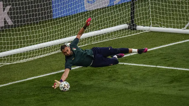 FOTO: Italia Siap Hadapi Turki di Laga Pembuka Euro 2020