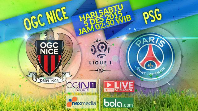 OGC Nice vs Paris Saint-Germain (Bola.com//Samsul Hadi)