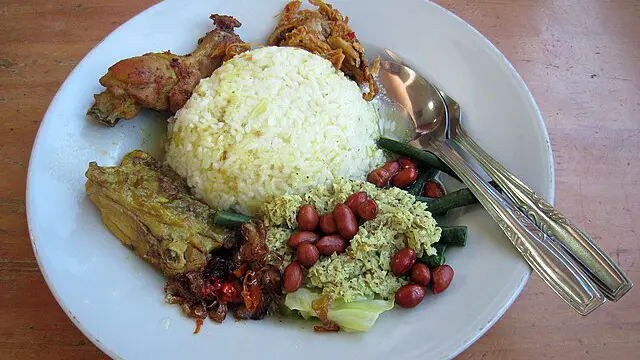Ilustrasi Nasi Campur