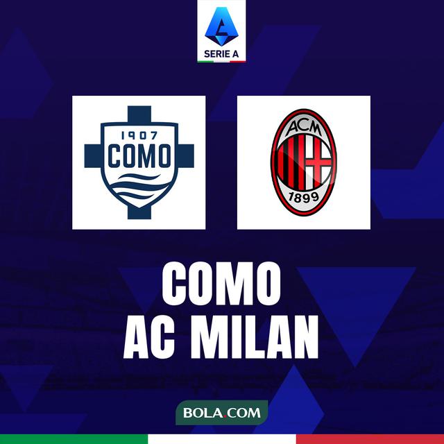 Liga Italia - Como Vs AC Milan