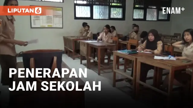 ANTUSIAS SISWA SEKOLAH DI NTT MULAI MASUK JAM 5 PAGI