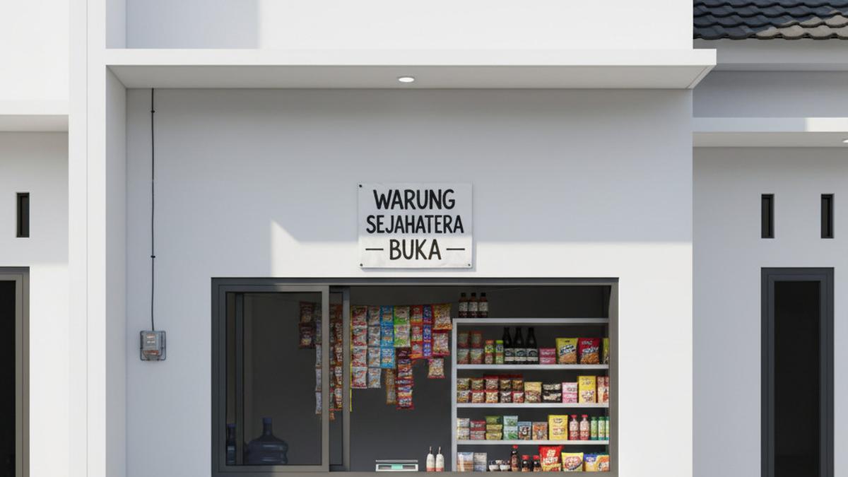 10 Desain Warung Sembako Kecil Modal Minim, Cuan Maksimal