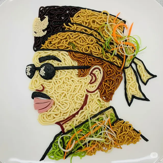 Inspirasi Kreatif Lomba Menghias Mie Goreng 17 Agustus untuk Semarakkan HUT RI 80. Foto: Gemini