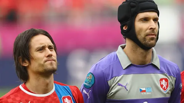 Thomas Rosicky dan Petr Cech