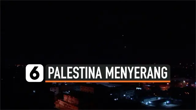 VIDEO: Detik-Detik Roket Palestina Meledak di Israel